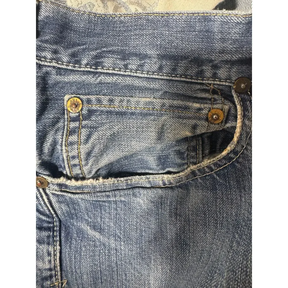 Polo Ralph Lauren Straight Jeans Mens 38/30 Blue Denim Classic Fit 5-Pocket Logo